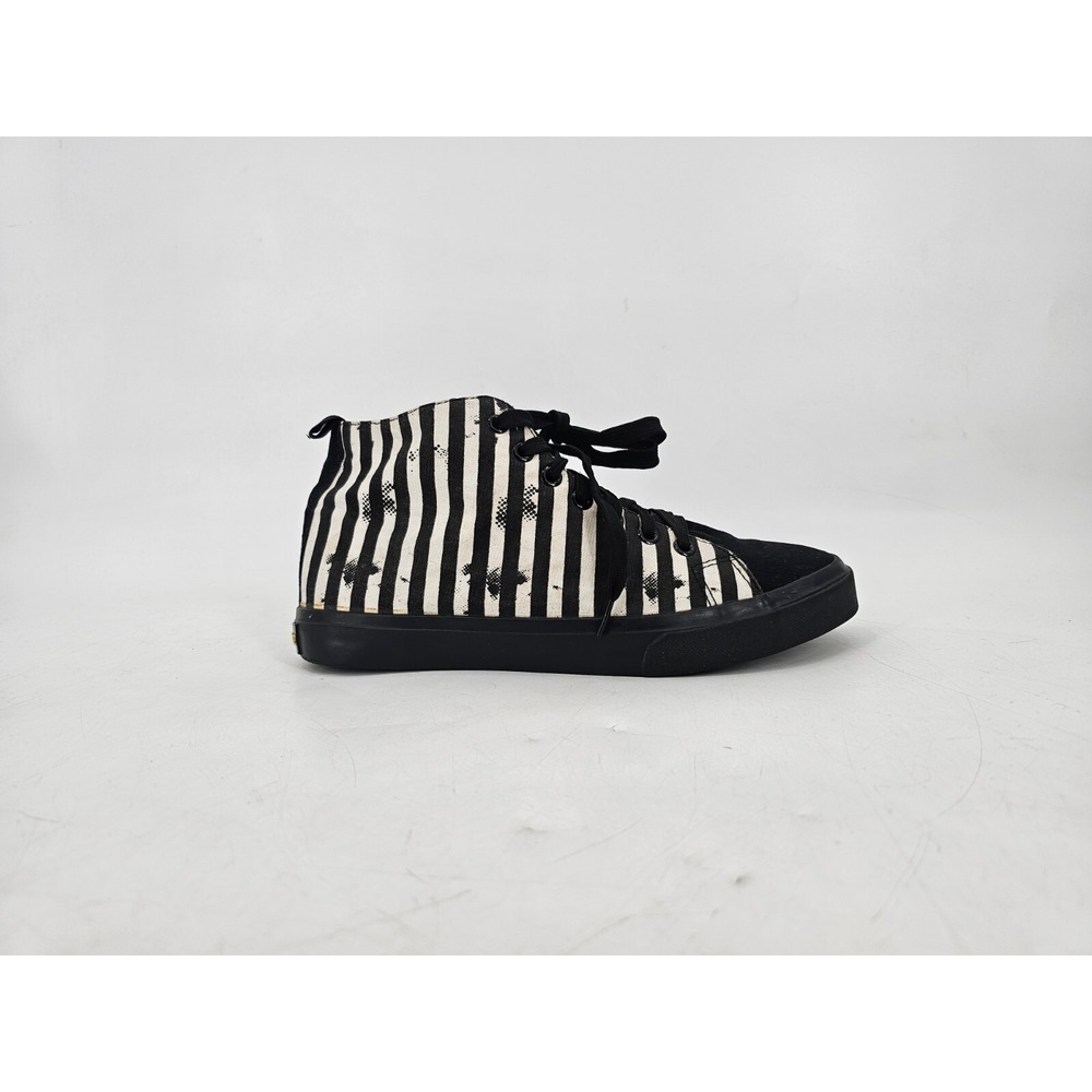 BEETLEJUICE BEETLE JUICE HI TOP CANVAS SNEAKER SHOES WOMEN'S SIZE‎ 9 GROUND UP
